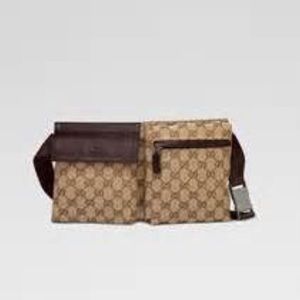 🚨TODAY ONLY! 🚨GUCCI Monogram Brown Belt Bag