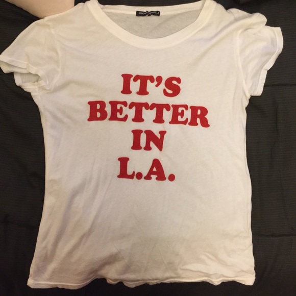Brandy Melville it's better in LA tee!