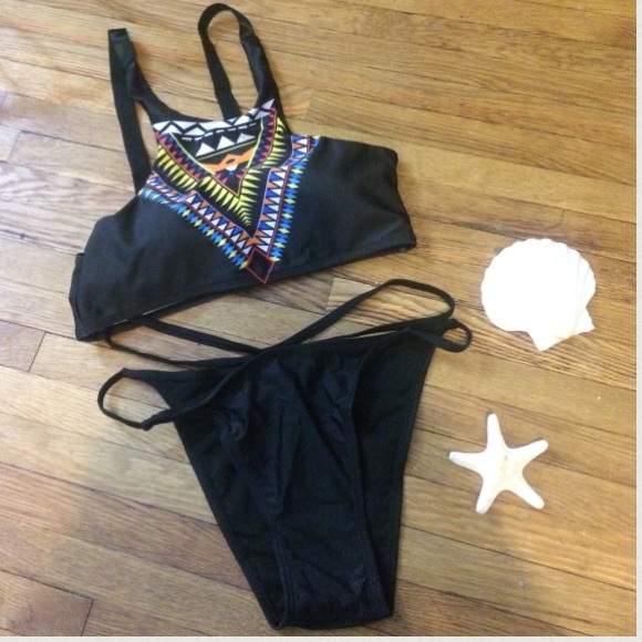 Aztec Tribal Hater Bikini - Picture 2 of 3