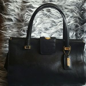 Leather "i Santi bag