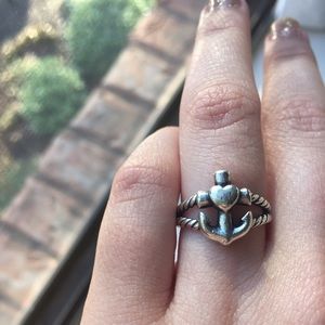James Avery Faith, Hope & Love Twisted Rope Ring