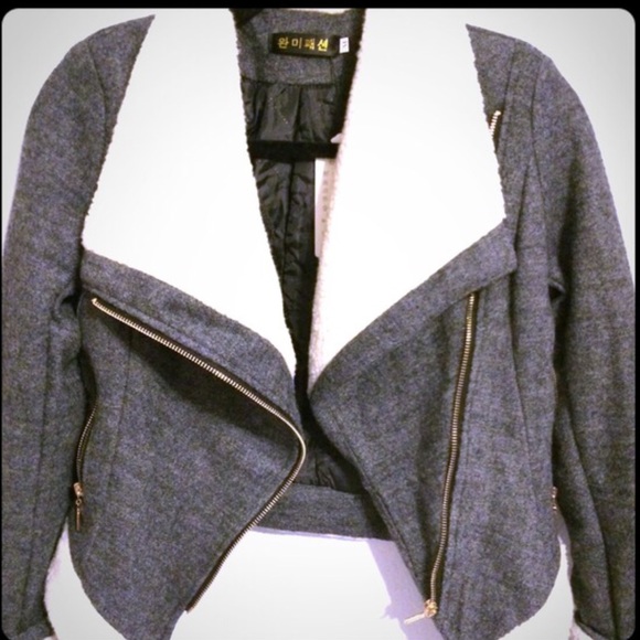 RESERVED Cropped cute winter jacket