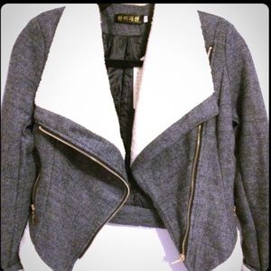 RESERVED Cropped cute winter jacket