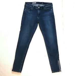 AG Adriano Goldschmied Ankle Zip Skinny jeans 28R
