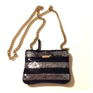 sequin Kate Spade evening bag. like NEW with tags.