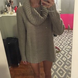 Tobi cowl neck sweater