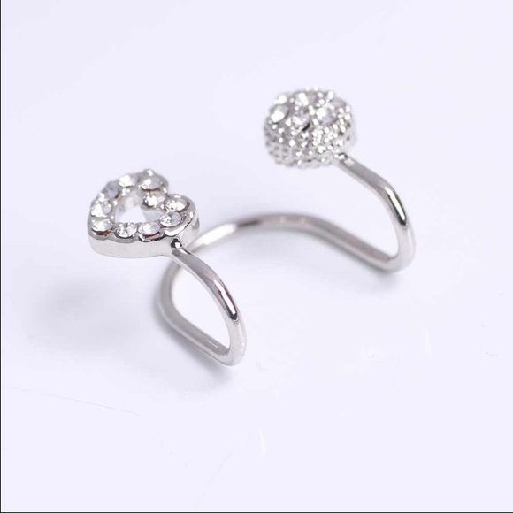 Ear Cuff with cubic zirconia