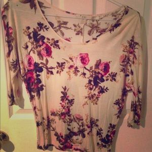 Forever 21 floral top