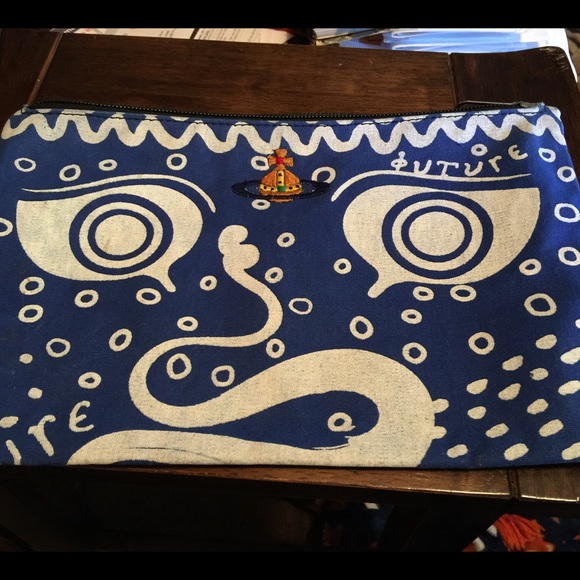 Vivienne Westwood "Greek Eye" pouch.