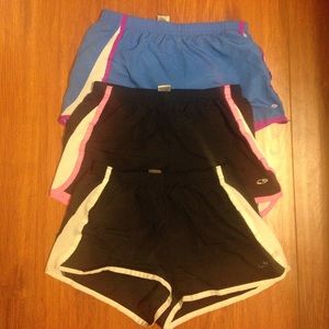 ❗️BUNDLE❗️3 pairs of CG by Champion Running Shorts