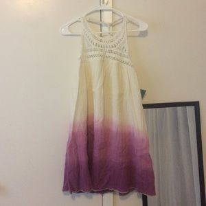 Crochet top Roxy dress