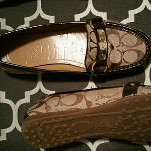 Authentic Coach loafers