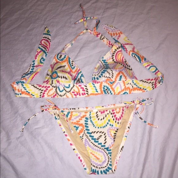 FLASH SALE Victoria Secret Paisley swimsuit.