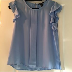 Periwinkle blue blouse