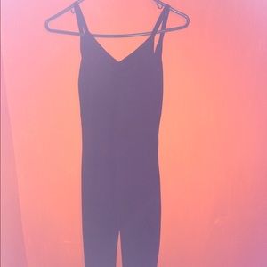Black Spaghetti Strap Body Suit