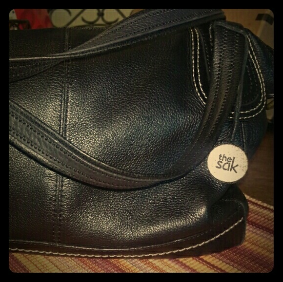 Large Black Sak Purse