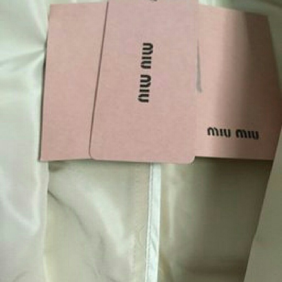 💔💔SOLD. 💔💔Prada MIU MIU Cropped Jacket nwt - Picture 4 of 4