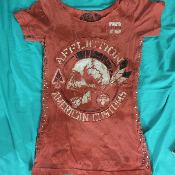 Affliction tee shirt