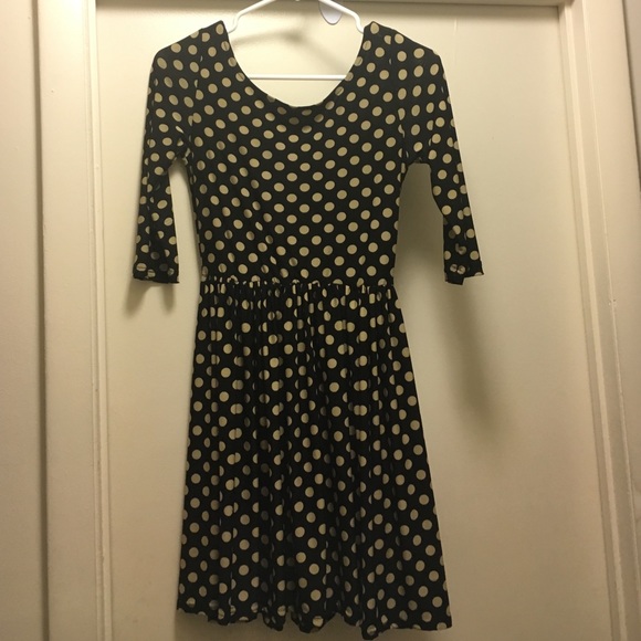 Simple polka dot dress