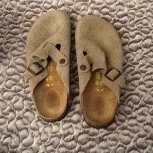 Tan Birkenstock size 40