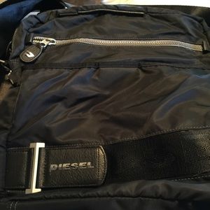 Diesel nylon cross body bag.