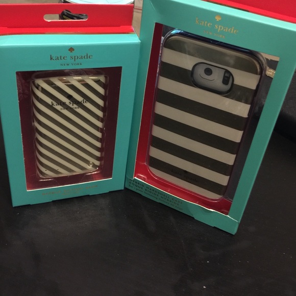 Katespade hard shell case and back up battery pack - Picture 2 of 2