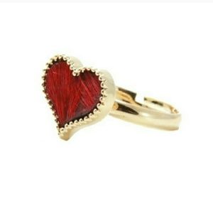 Red Heart Ring