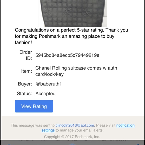 Poshmark 5 star suggested seller: see my high end designer items sales/ ratings - Picture 8 of 15