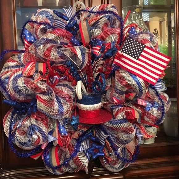 July 4th wreath