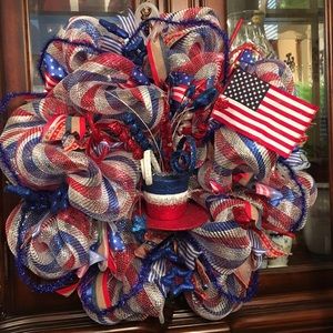 July 4th wreath