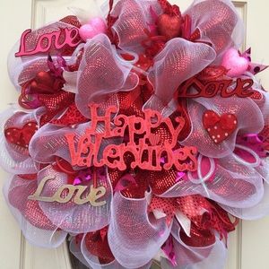 Valentine's Day wreath