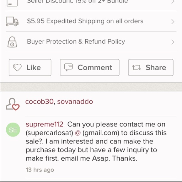 Sellers beware!! Nigerian Scam Artist