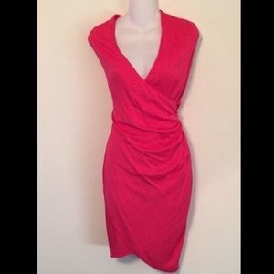 Nicole Miller Faux Wrap Dress