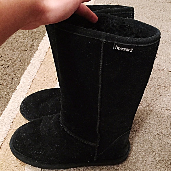 Black Bearpaw Boots Size 7