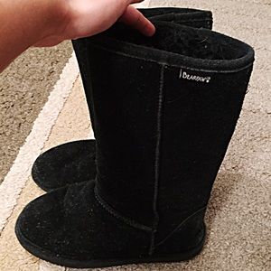 Black Bearpaw Boots Size 7