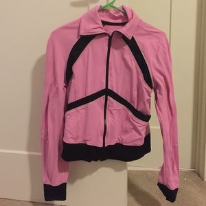 Bebe Sport Hot Pink Athletic Jacket !