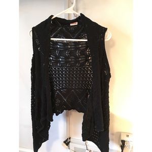 Mossimo Supply • Black Lace Cardigan