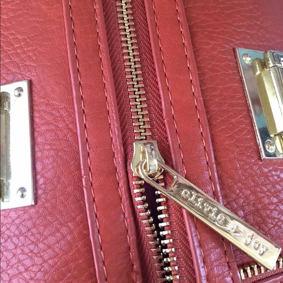 💋SOLD TO MOM💋 olivia + joy orange bowling bag - Picture 3 of 4