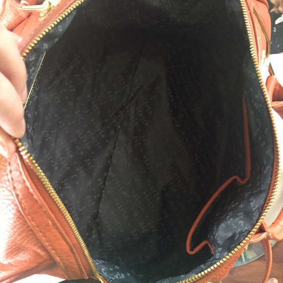 💋SOLD TO MOM💋 olivia + joy orange bowling bag - Picture 4 of 4