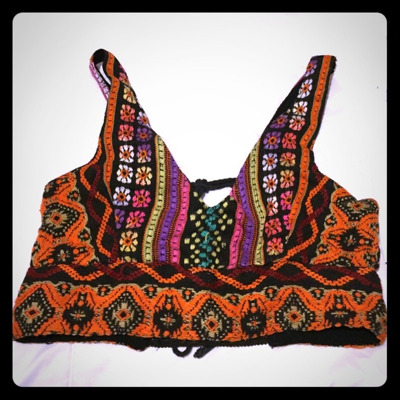 Cropped top/bustier