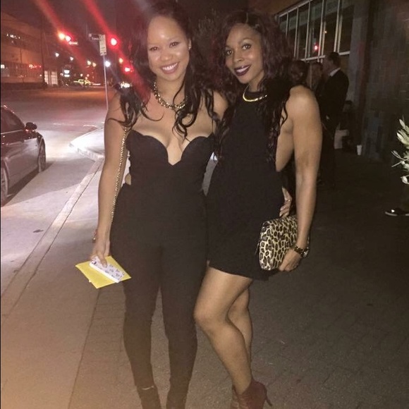 Black Pant Romper