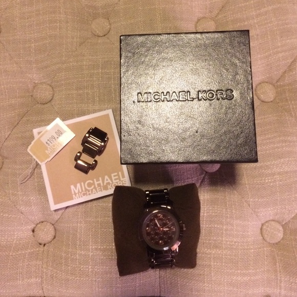 Michael Kors Chocolate Metal Watch