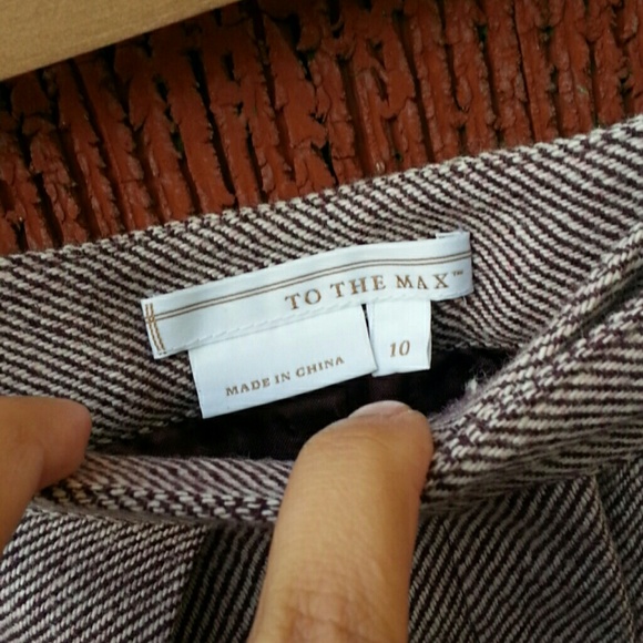 Purple Pencil Skirt - Picture 2 of 4