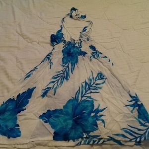 Halter dress/swim cover