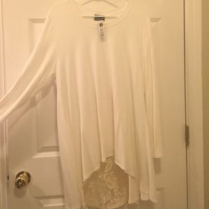 Long Sleeve W Open Back