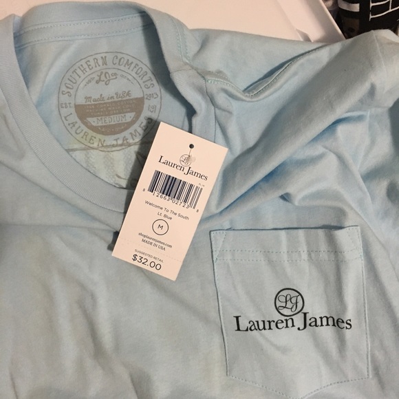Lauren James Tops - NWT "Welcome To The South" T-Shirt