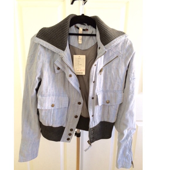Free people bomber jacket