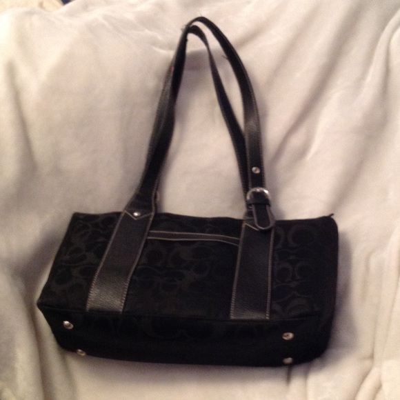 Black coach bag