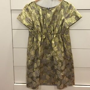 3.1 Philip Lim gold brocade dress