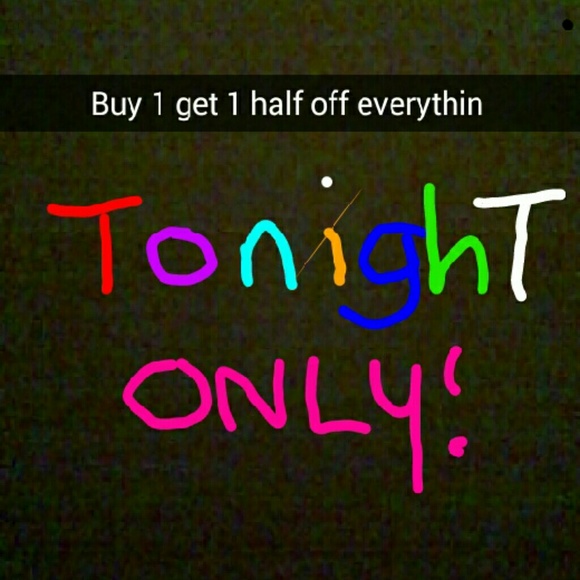 SALE*Buy one get one half off everything in closet